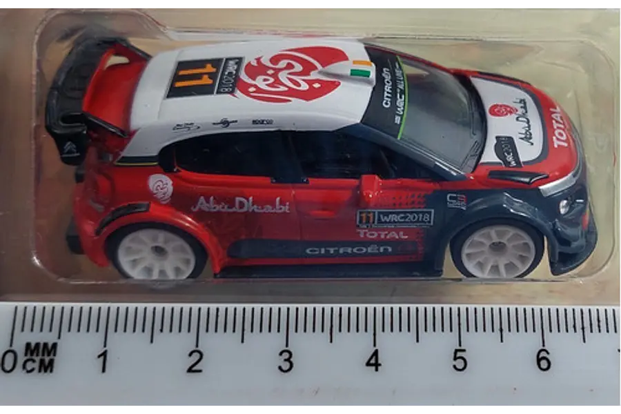 Citroen C3 2018 de Colección Marca Majorette  