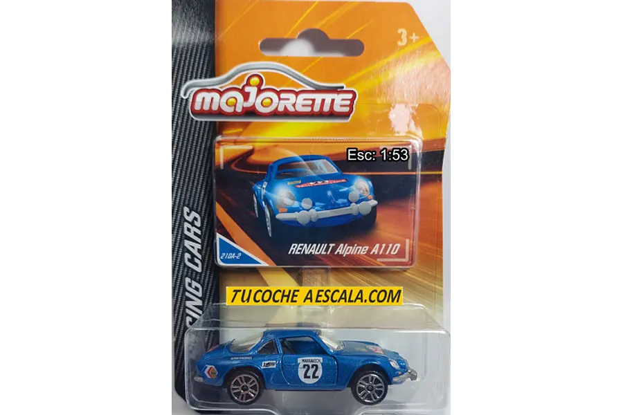 Renault Alpine A110 a Escala De Colección Marca Majorette  