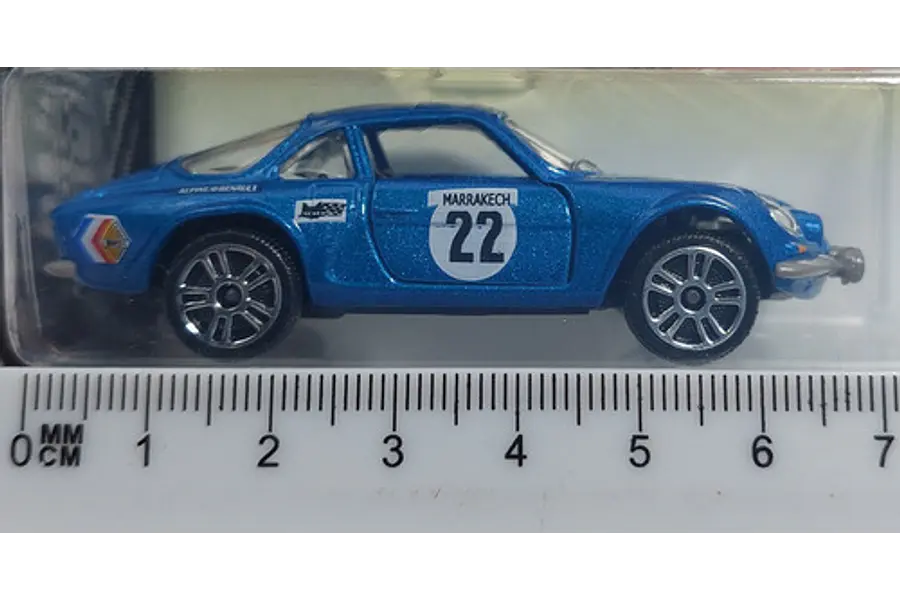 Renault Alpine A110 a Escala De Colección Marca Majorette  
