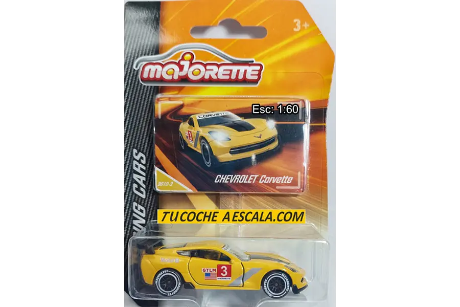 Chevrolet Corvette de Colección Marca Majorette  
