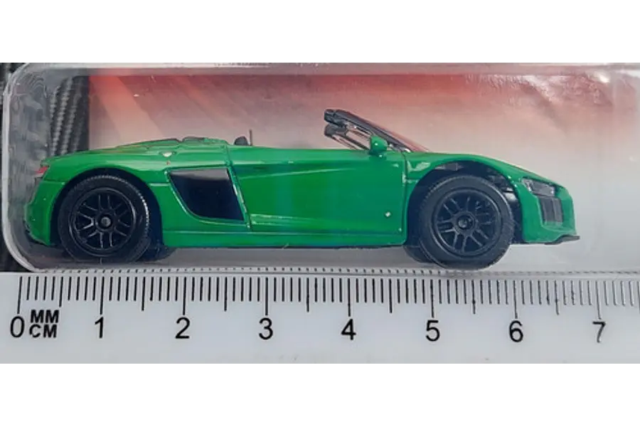 Audi R8 Convertible de Coleccion Marca Majorette  escala 1/64