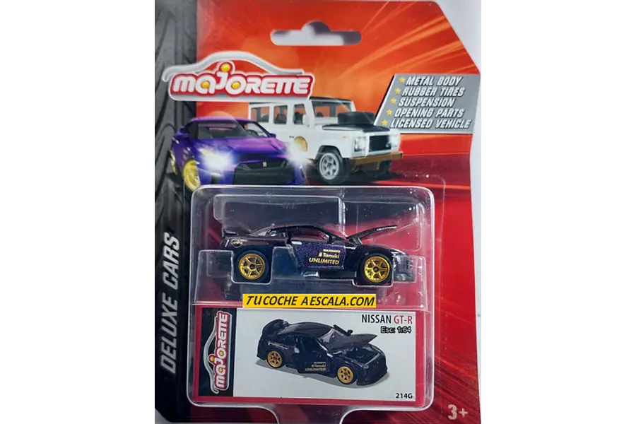 Nissan Gt-r A Escala De Coleccion 
