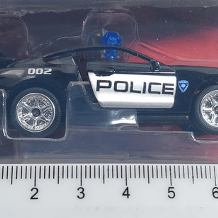 Ford Mustang Gt Police Escala De Coleccion Marca Majorette   2