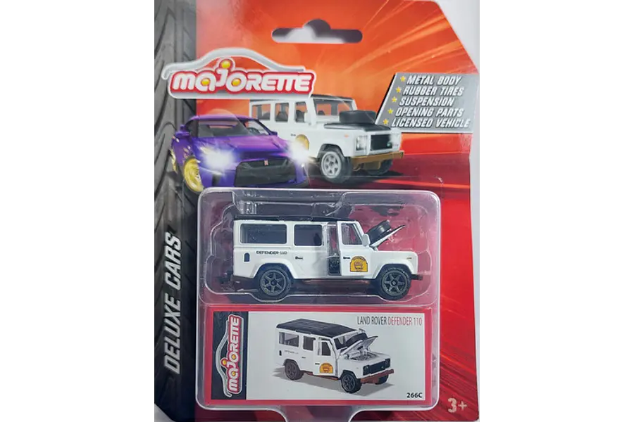 Land Rover Defender 110 Blanco Escala Coleccion
