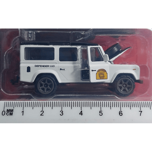 Land Rover Defender 110 Blanco Escala Coleccion