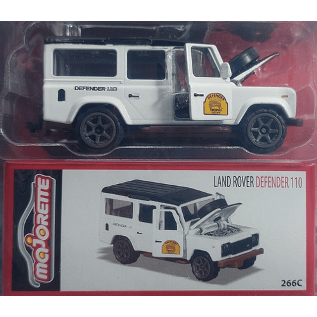 Land Rover Defender 110 Blanco Escala Coleccion