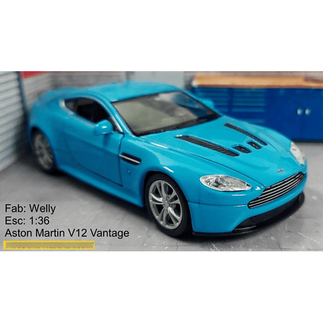 Aston Martin V12 Vantage Carro A Escala De Coleccion  