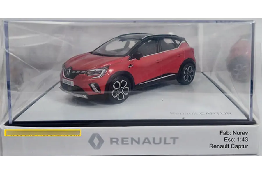 Renault Captur Carro A Escala De Coleccion  1/43