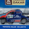 Toyota Hi Lux 2017 V8 Dakar , Escala 1/43, Marca Ixo