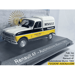 Renault 4f Automotores Munro 1982 Carro Escala De Colección