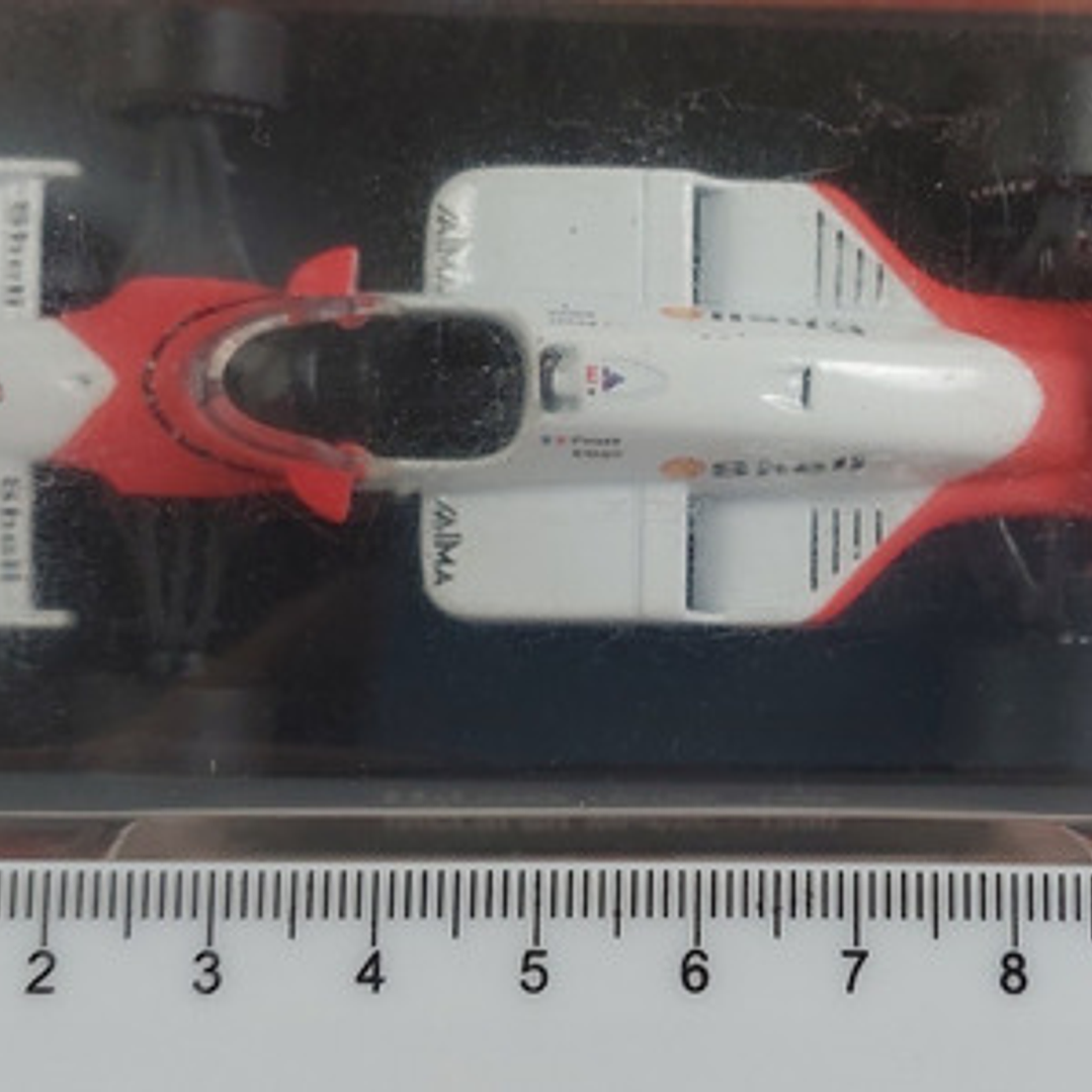 F1 Alain Prost, Mclaren Mp4/2c 1986 Carro a Escala 1/43 de Colección 4
