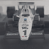 F1 Keke Rosberg, Williams Fw08c 1983 Carro Escala 1/43 Colección