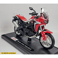 Moto Honda Africa Twin Dct, Escala 1:18  
