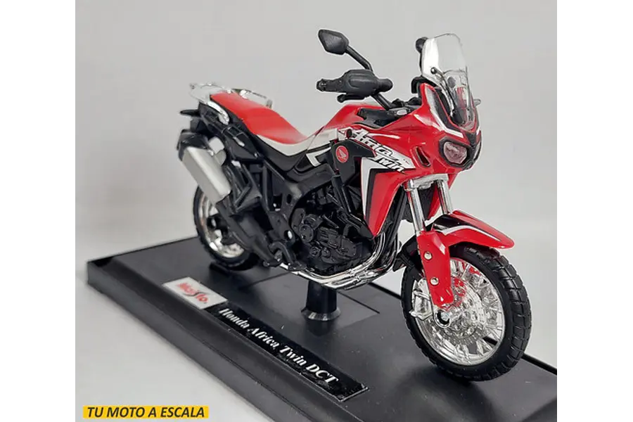 Moto Honda Africa Twin Dct, Escala 1:18  
