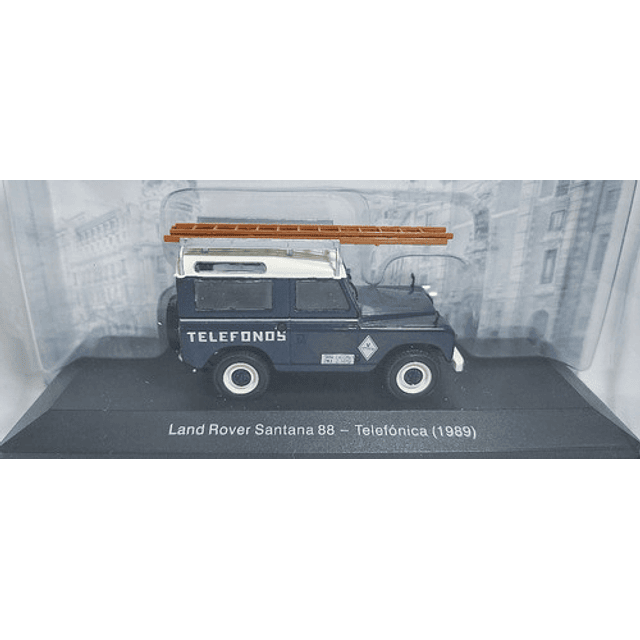 Land Rover Santana 88 Telefonica Auto Escala De Coleccion  1/43 ixo
