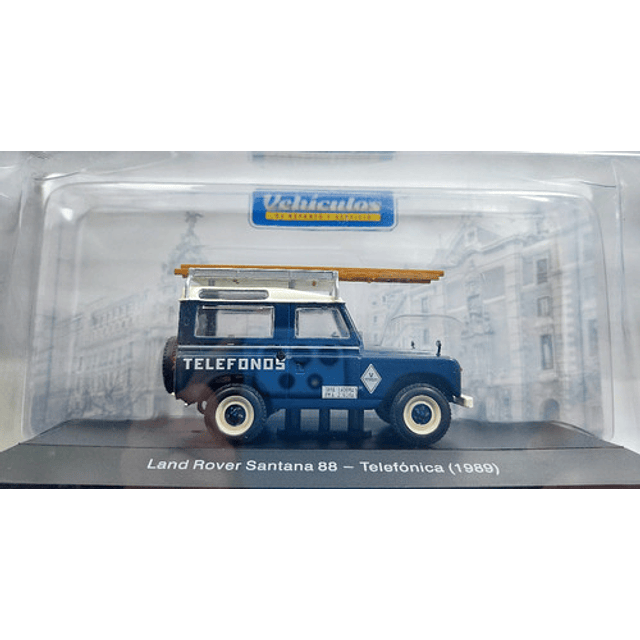 Land Rover Santana 88 Telefonica Auto Escala De Coleccion  1/43 ixo