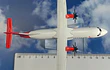 Avión Atr 600 ,avianca  Escala 1/400, 16cm Con Base.