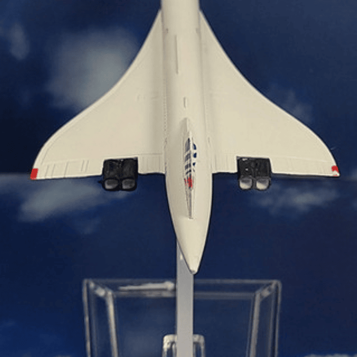 Avión Concorde Air France, 1/400 Escala, 16cm  4