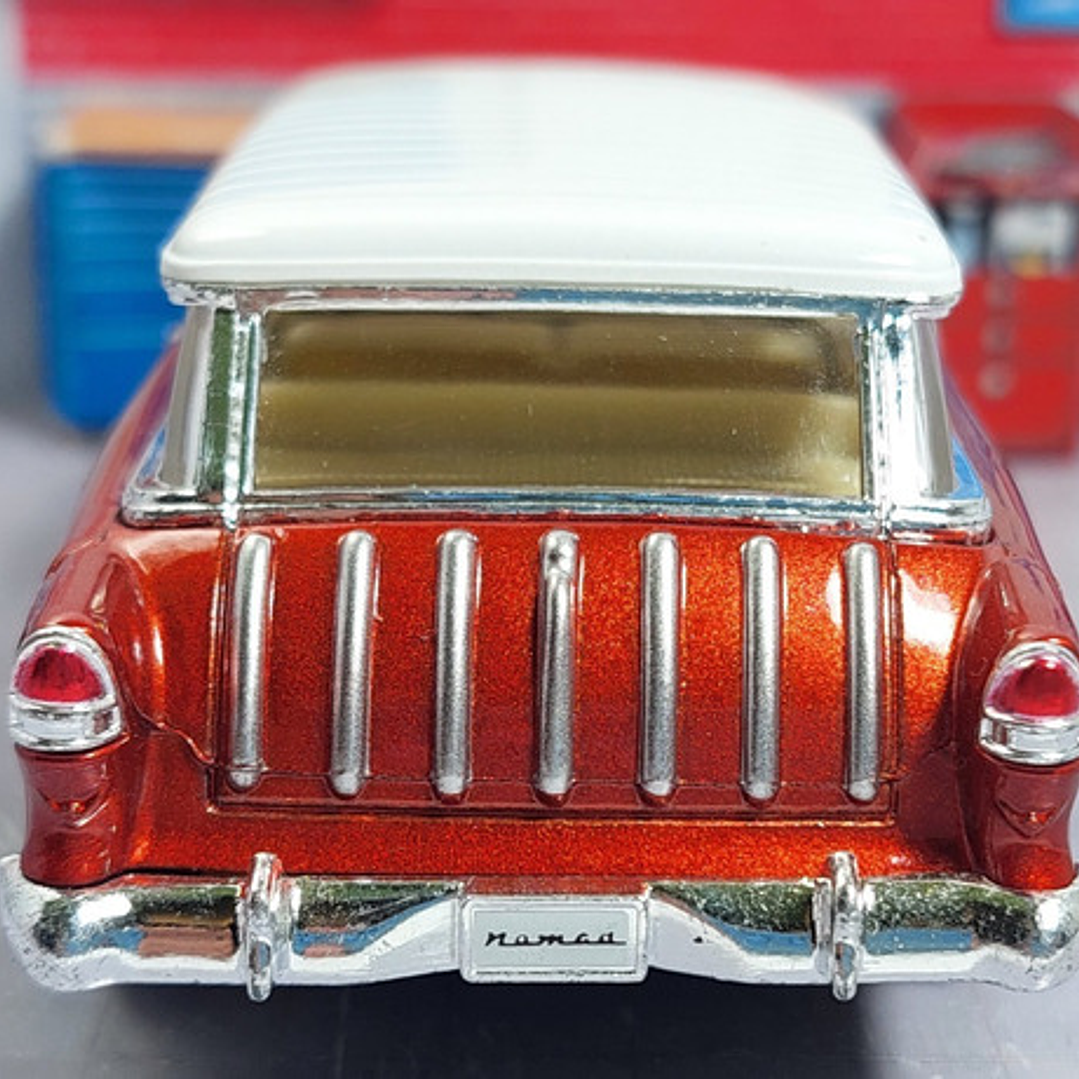 Chevrolet Nomad 1955 1-40 Carro Escala Colección 4