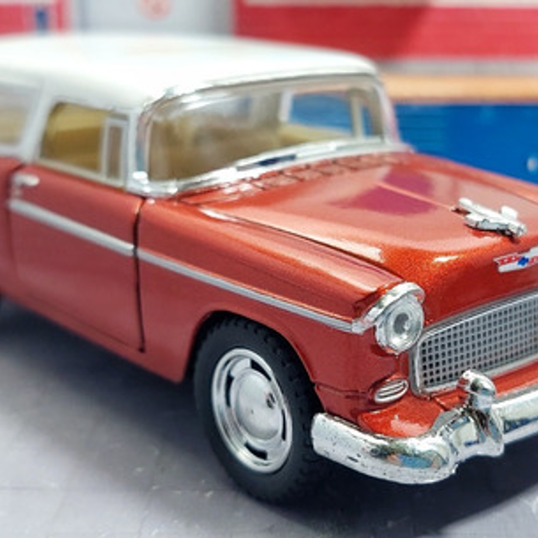 Chevrolet Nomad 1955 1-40 Carro Escala Colección 7