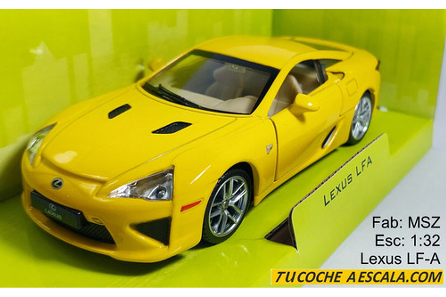 Lexus LFA ESCALA 1/32 MARCA CAI PO 