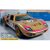 Ford Gt 40 Mkii 1966 1-32 Carro De Coleccion