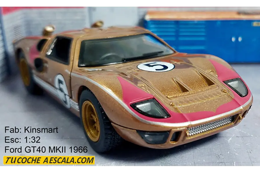 Ford Gt 40 Mkii 1966 1-32 Carro De Coleccion