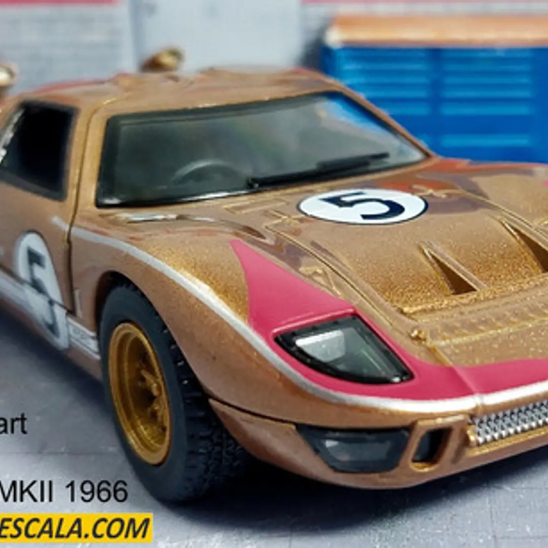 Ford Gt 40 Mkii 1966 1-32 Carro De Coleccion 1