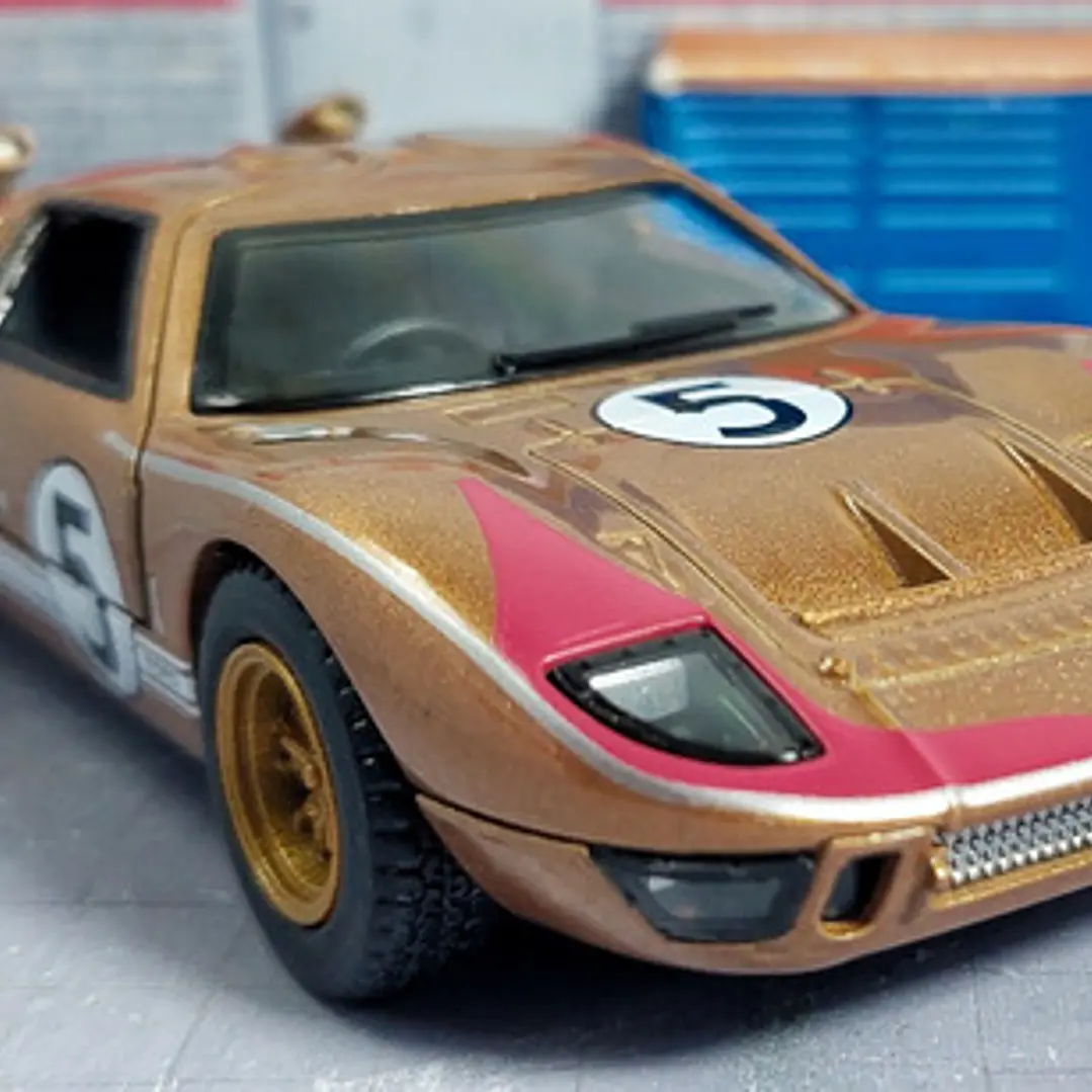 Ford Gt 40 Mkii 1966 1-32 Carro De Coleccion 9