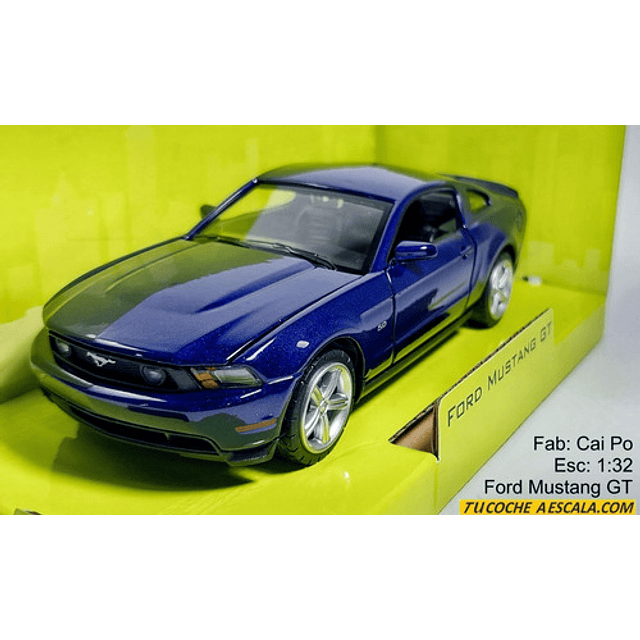 Ford Mustang Gt 1:32 Carro De Colección  