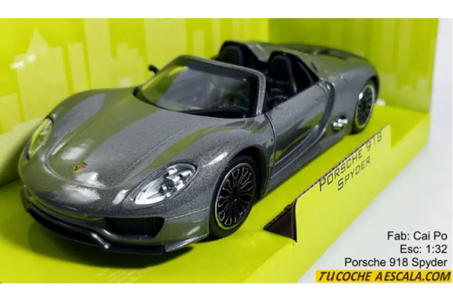 Porsche 918 Spyder 1:32 Carro De Colección  