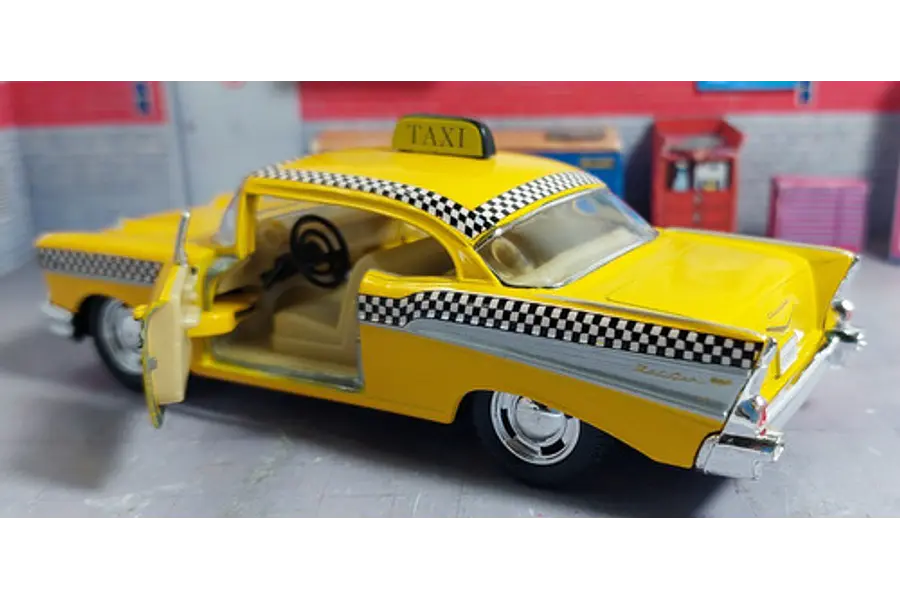 Taxi Chevrolet Belair 1967 1-40 Carro De Coleccion
