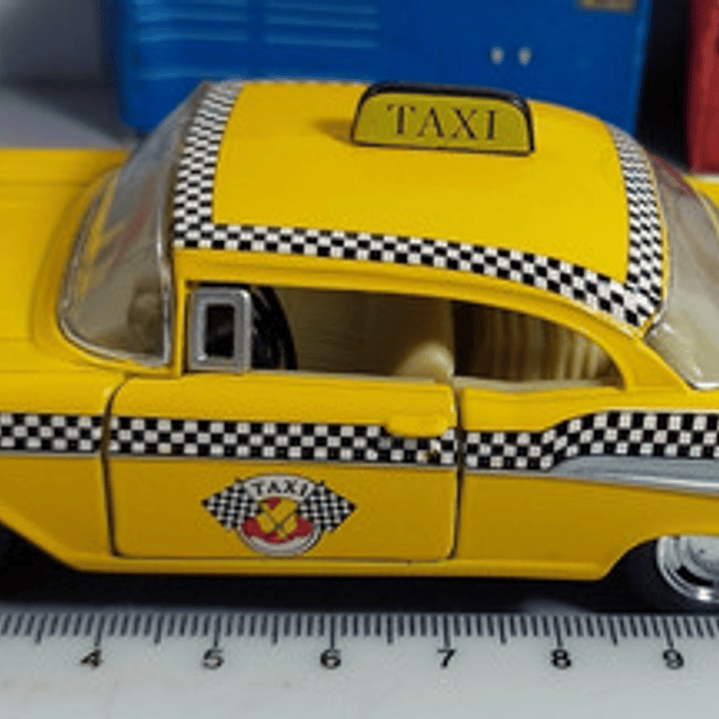 Taxi Chevrolet Belair 1967 1-40 Carro De Coleccion 3