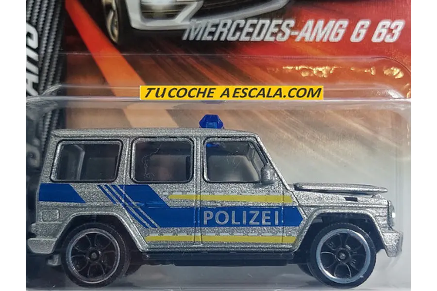 Mercedez Benz Clase G  De Policia , 1:64 Marca Majorette  