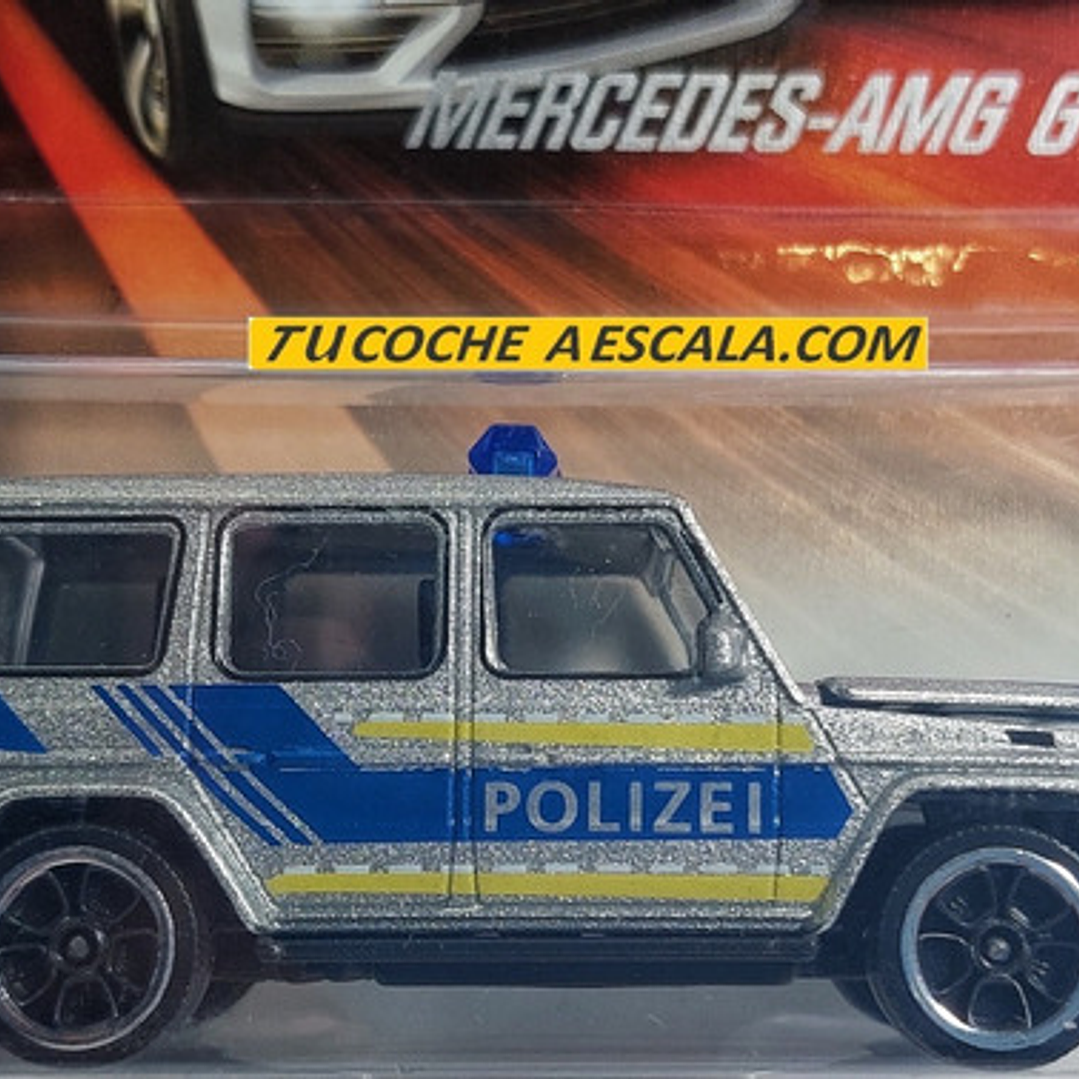 Mercedez Benz Clase G  De Policia , 1:64 Marca Majorette   1