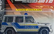 Mercedez Benz Clase G  De Policia , 1:64 Marca Majorette  