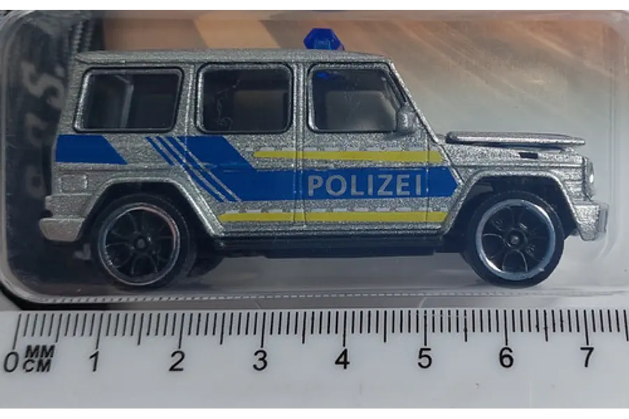 Mercedez Benz Clase G  De Policia , 1:64 Marca Majorette  