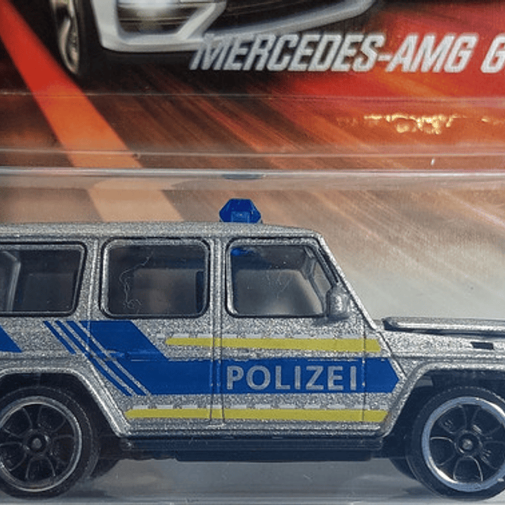 Mercedez Benz Clase G  De Policia , 1:64 Marca Majorette   5