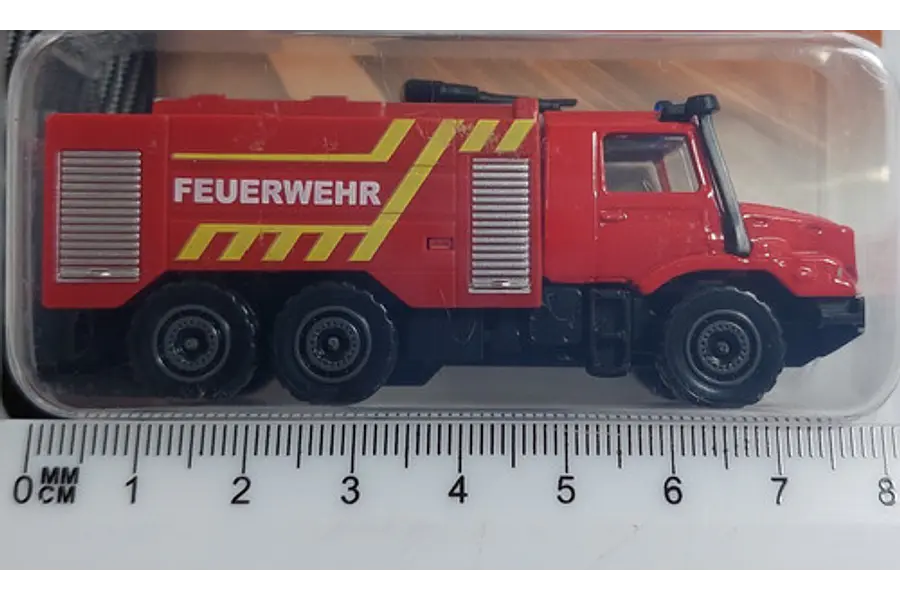 Carro De Bomberos Mercedes Benz Majorette  