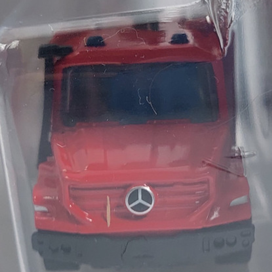 Carro De Bomberos Mercedes Benz Majorette   4