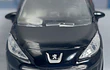 Peugeot 207cc negro , Escala 1/64, Marca Norev 