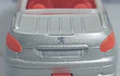 Peugeot 206 Cc, Escala 1/64, Marca Norev 