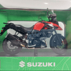 Moto Suzuki V Strom Escala 1/12 De Coleccion 