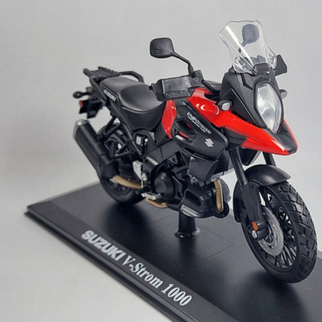 Moto Suzuki V Strom Escala 1/12 De Coleccion  1