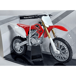 Moto Honda CRF250R, Escala 1/12 De Colección