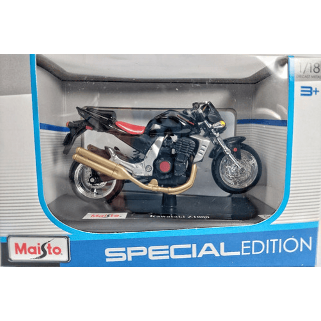 Kawasaki Z1000  , Escala 1:18, De Colección 