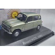 Renault 4 Gtl 1985 Carro A Escala De Coleccion  1/43