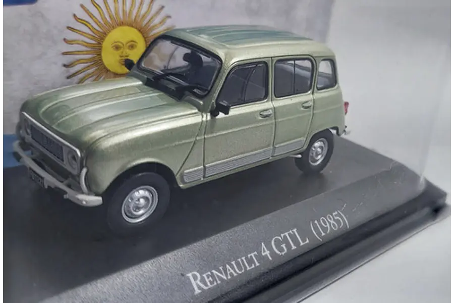 Renault 4 Gtl 1985 Carro A Escala De Coleccion  1/43