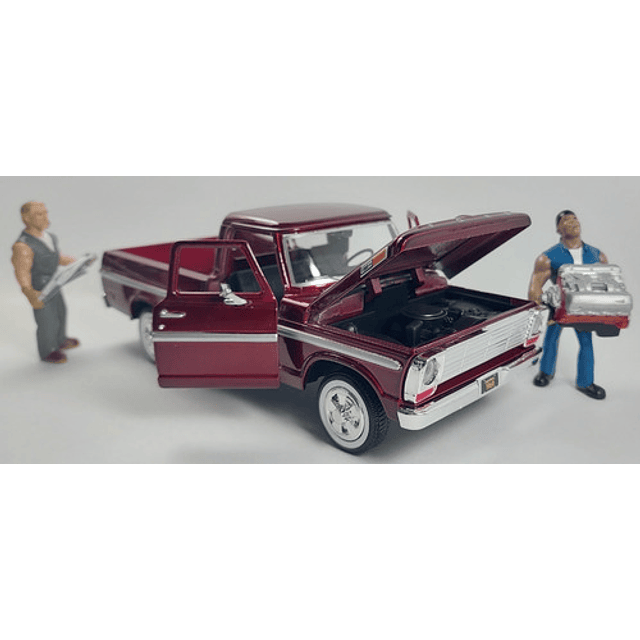 Ford F-100 Pickup 1969 , Escala 1/24, De Coleccion