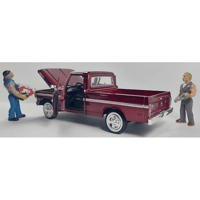 Ford F-100 Pickup 1969 , Escala 1/24, De Coleccion